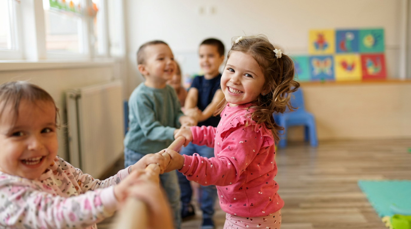 Children learning through play at Park Plaza Daycare