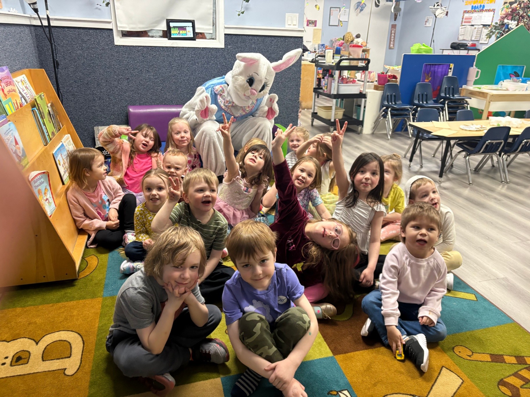Easter Bunny visit